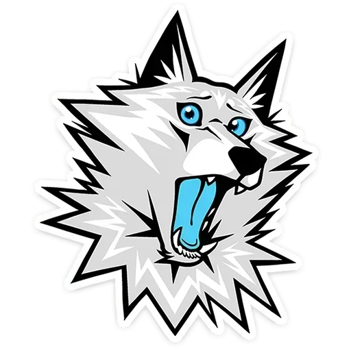 😱 Стикер «Волчара» для Telegram