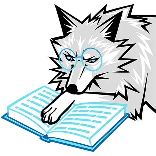 🤓 Стикер «Волчара Без Текста» для Telegram