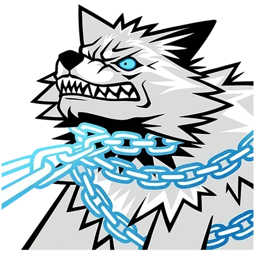 😡 Стикер «Волчара Без Текста» для Telegram