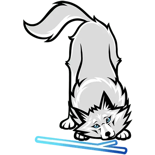 🙂 Стикер «Волчара Без Текста» для Telegram