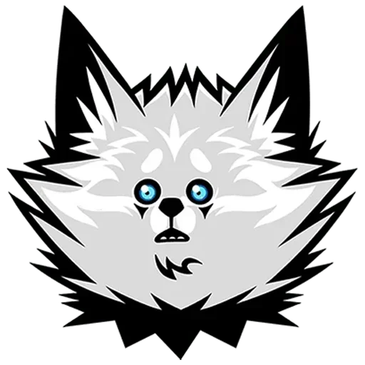 😦 Стикер «Волчара Без Текста» для Telegram
