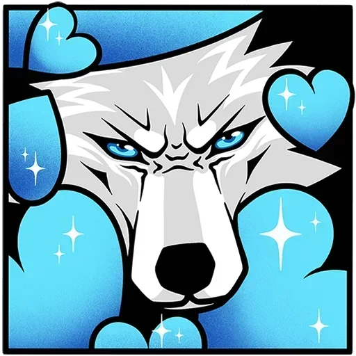 Стикерпак Волчара Без Текста для Telegram — скачать
