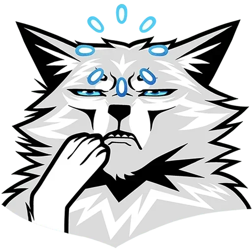 🤔 Стикер «Волчара Без Текста» для Telegram