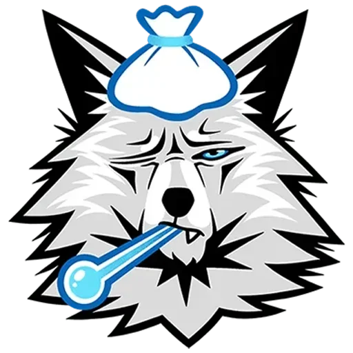 🤒 Стикер «Волчара Без Текста» для Telegram