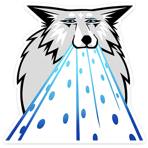 🐺 Стикер «Волчара» для Telegram