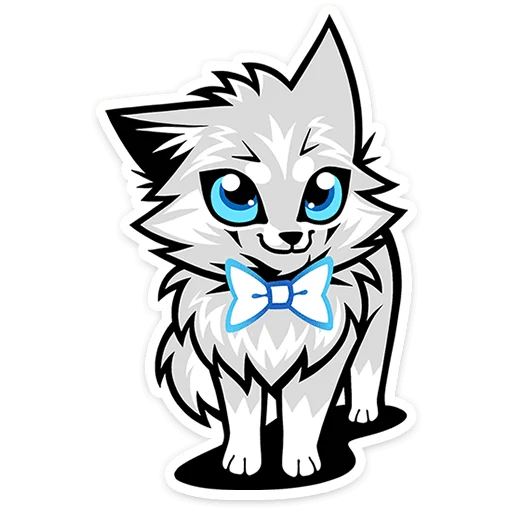 😊 Стикер «Волчара» для Telegram