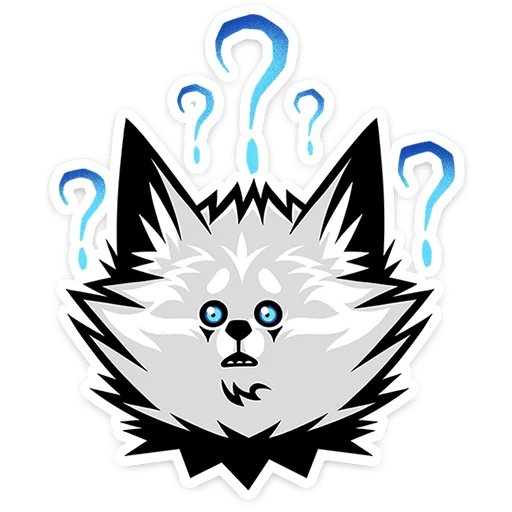 🤨 Стикер «Волчара» для Telegram