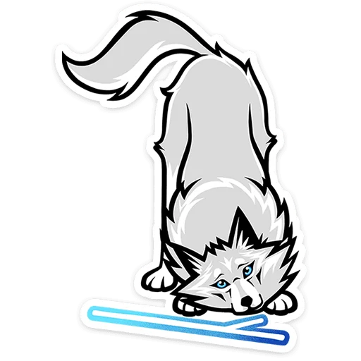 🐺 Стикер «Волчара» для Telegram