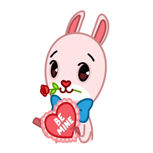 😏 Стикер «Bowtie Bunny» для Telegram