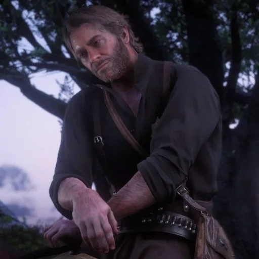🎩 Стикер «LT Morgan RDR 2» для Telegram