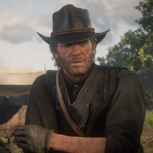 🎩 Стикер «LT Morgan RDR 2» для Telegram