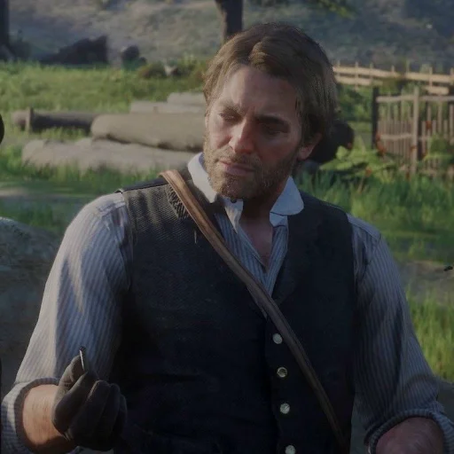 🎩 Стикер «LT Morgan RDR 2» для Telegram