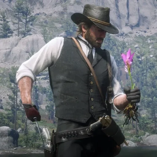 🎩 Стикер «LT Morgan RDR 2» для Telegram