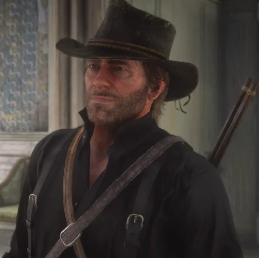🎩 Стикер «LT Morgan RDR 2» для Telegram