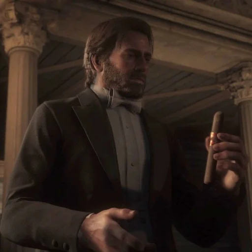 🎩 Стикер «LT Morgan RDR 2» для Telegram