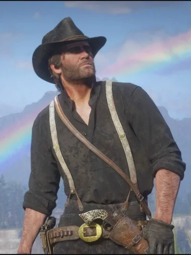 🎩 Стикер «LT Morgan RDR 2» для Telegram