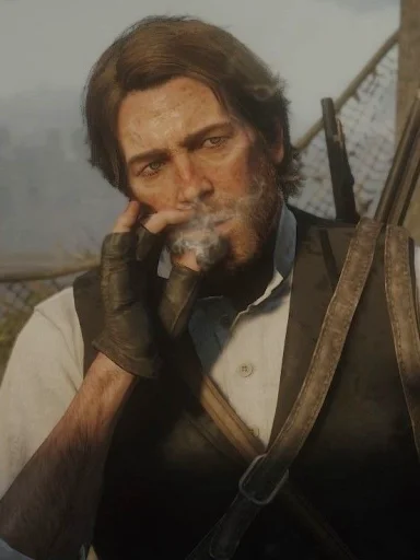 🎩 Стикер «LT Morgan RDR 2» для Telegram