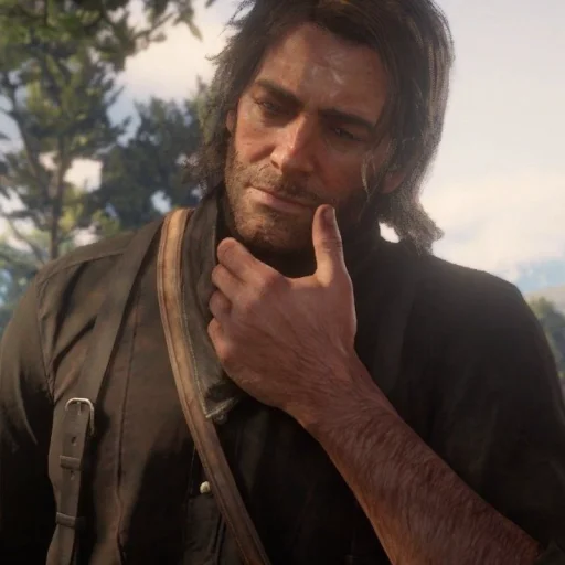 🎩 Стикер «LT Morgan RDR 2» для Telegram