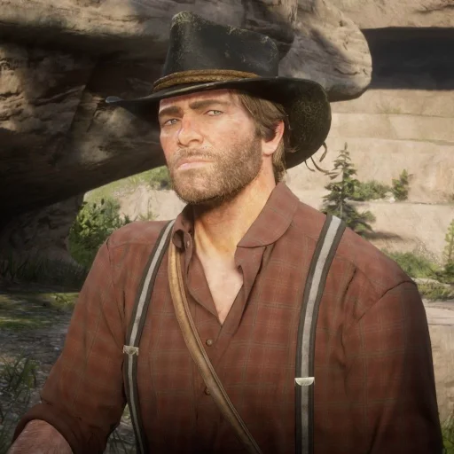 🎩 Стикер «LT Morgan RDR 2» для Telegram
