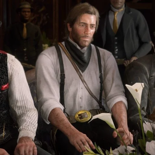 🎩 Стикер «LT Morgan RDR 2» для Telegram