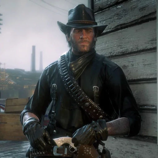 🎩 Стикер «LT Morgan RDR 2» для Telegram