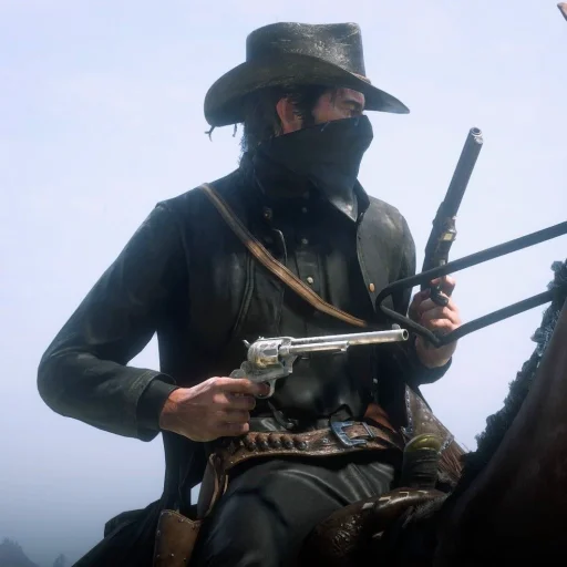 🎩 Стикер «LT Morgan RDR 2» для Telegram