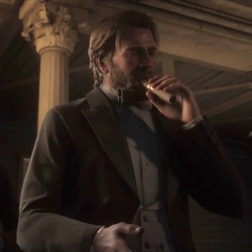 🎩 Стикер «LT Morgan RDR 2» для Telegram