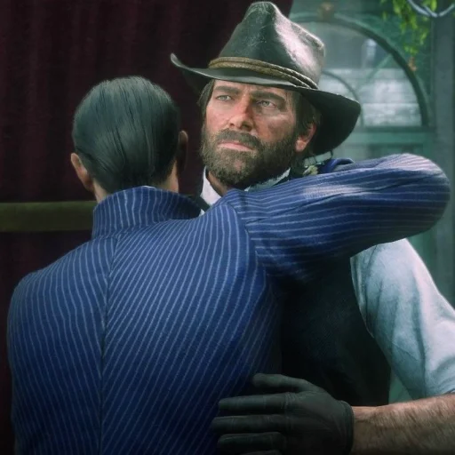 🎩 Стикер «LT Morgan RDR 2» для Telegram