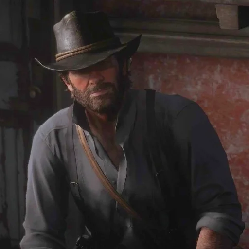🎩 Стикер «LT Morgan RDR 2» для Telegram