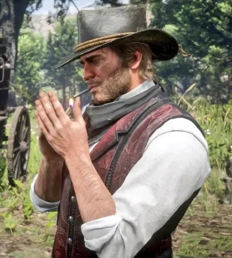 🎩 Стикер «LT Morgan RDR 2» для Telegram
