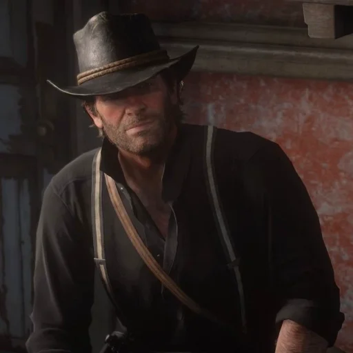🎩 Стикер «LT Morgan RDR 2» для Telegram