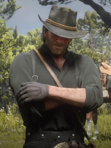 🎩 Стикер «LT Morgan RDR 2» для Telegram