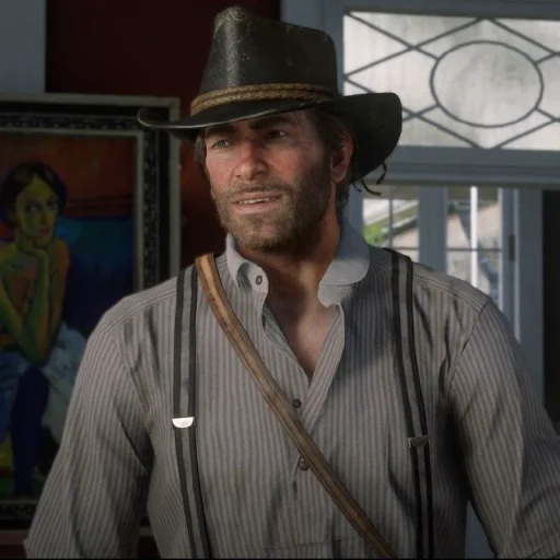 🎩 Стикер «LT Morgan RDR 2» для Telegram