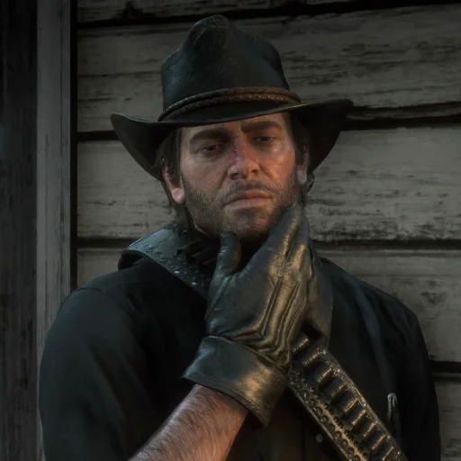 🎩 Стикер «LT Morgan RDR 2» для Telegram