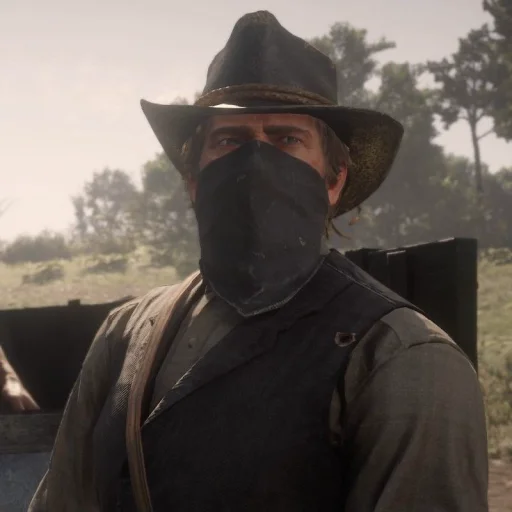 🎩 Стикер «LT Morgan RDR 2» для Telegram