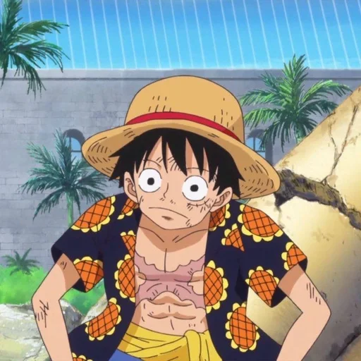 👒 Стикер «Luffy» для Telegram
