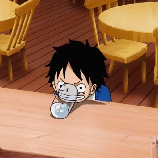 👒 Стикер «Luffy» для Telegram