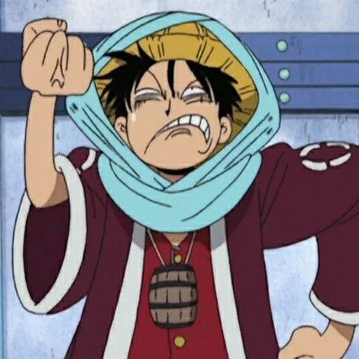👒 Стикер «Luffy» для Telegram