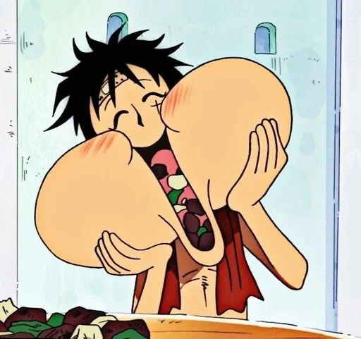 👒 Стикер «Luffy» для Telegram