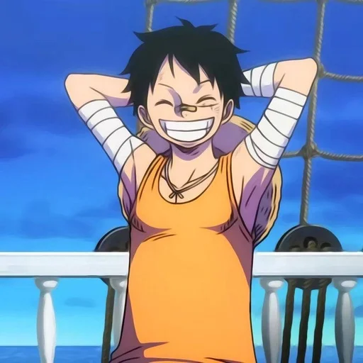 👒 Стикер «Luffy» для Telegram