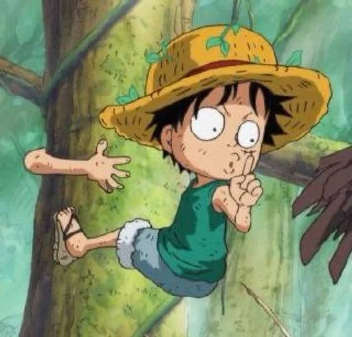 👒 Стикер «Luffy» для Telegram