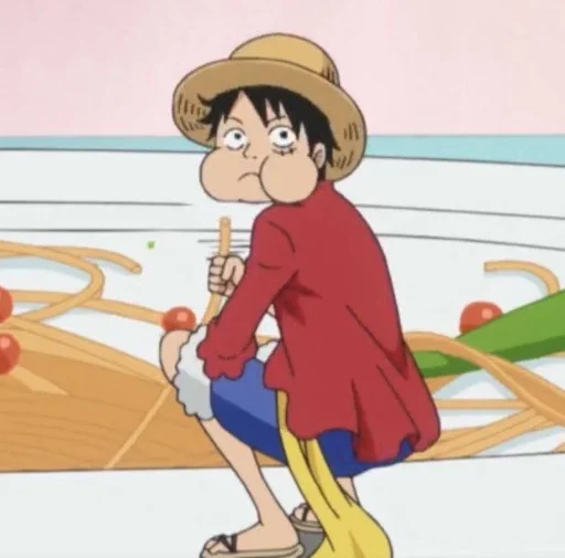 👒 Стикер «Luffy» для Telegram