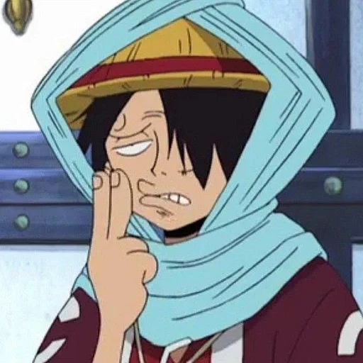 👒 Стикер «Luffy» для Telegram