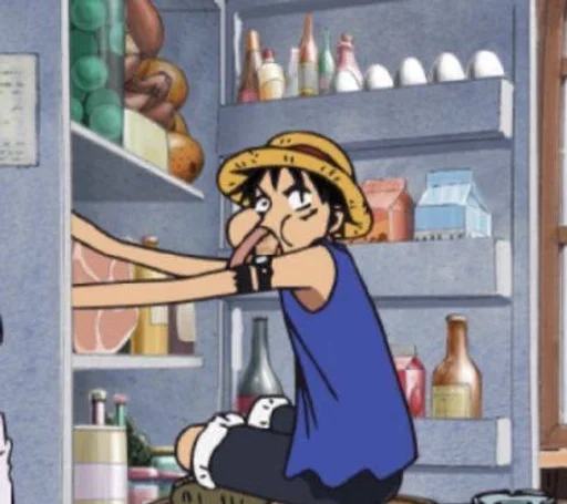 👒 Стикер «Luffy» для Telegram