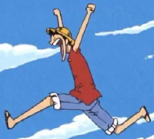 👒 Стикер «Luffy» для Telegram
