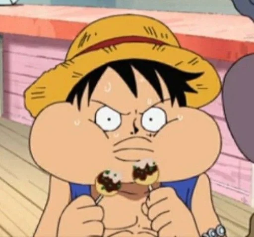 👒 Стикер «Luffy» для Telegram