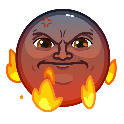 😡 Стикер «Lua 01» для Telegram