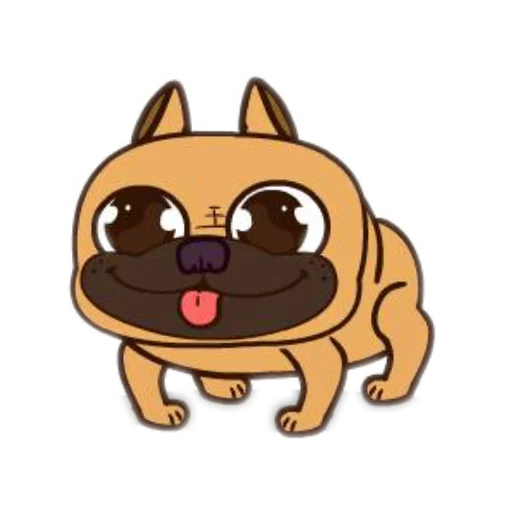 🐶 Стикер «Луана» для Telegram
