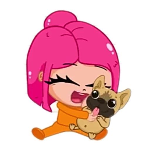 😍 Стикер «Луана» для Telegram