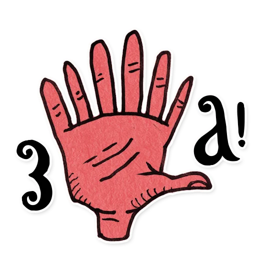 ✋ Стикер «Lubok_RU» для Telegram